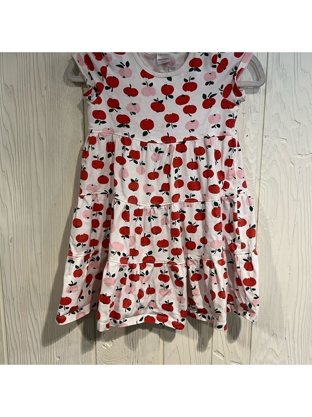 Hanna Andersson Apple Tiered Dress Short Sleeves